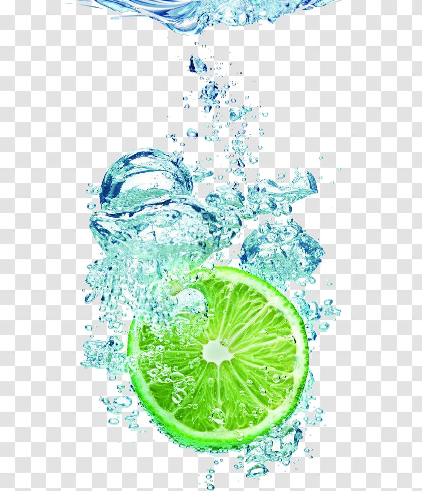 Lemon-lime Drink Juice Water Infusion - Bottle - Lime Transparent PNG
