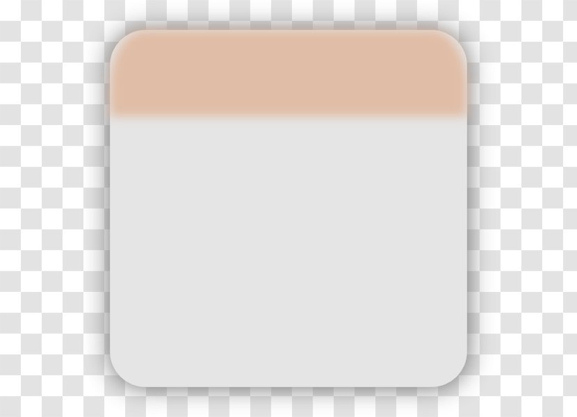 Rectangle Font - Calendar Icon Cliparts Transparent PNG