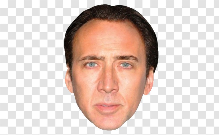 Nicolas Cage National Treasure Celebrity Mask Actor - Internet Meme Transparent PNG