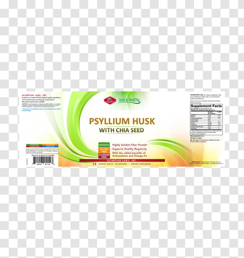 Brand Product - Psyllium Husk Transparent PNG