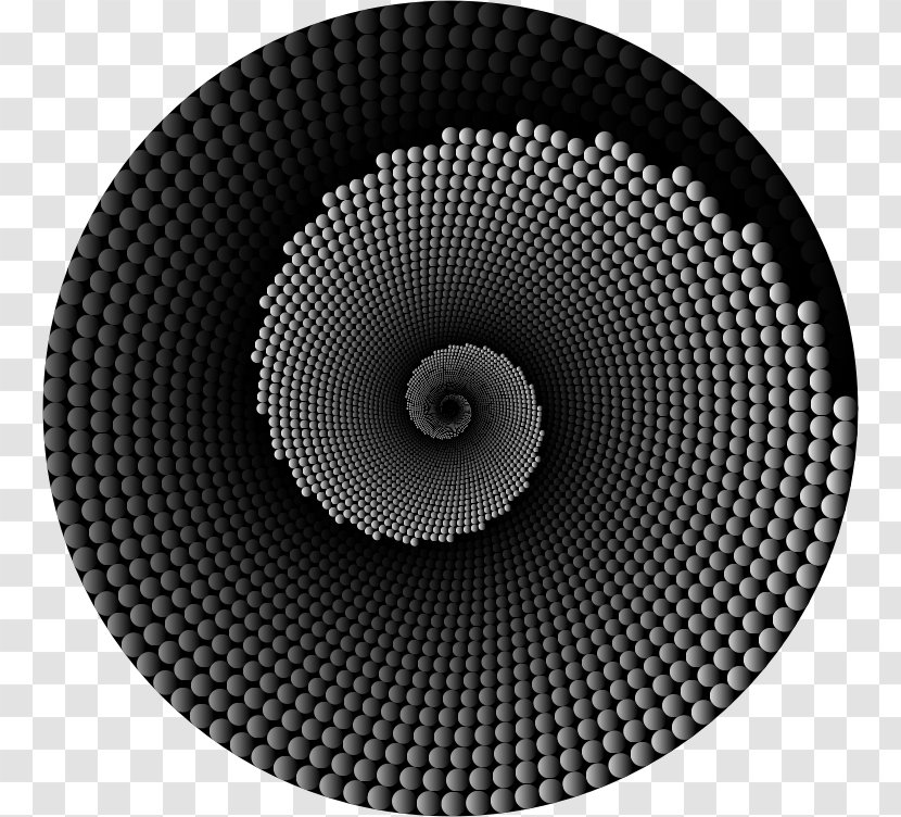 Concentric Objects Circle Monochrome - Photography Transparent PNG