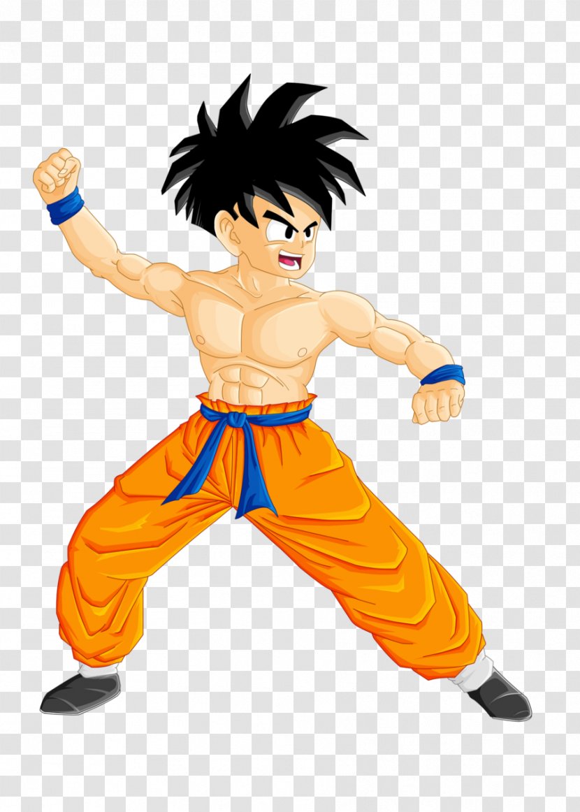 Gohan Goku Goten Trunks Piccolo - Watercolor - Stance Training Transparent PNG