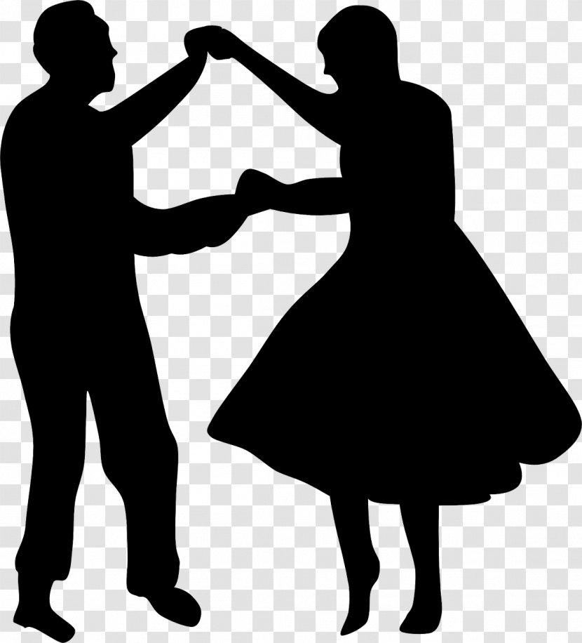 Partner Dance Silhouette Clip Art Transparent PNG