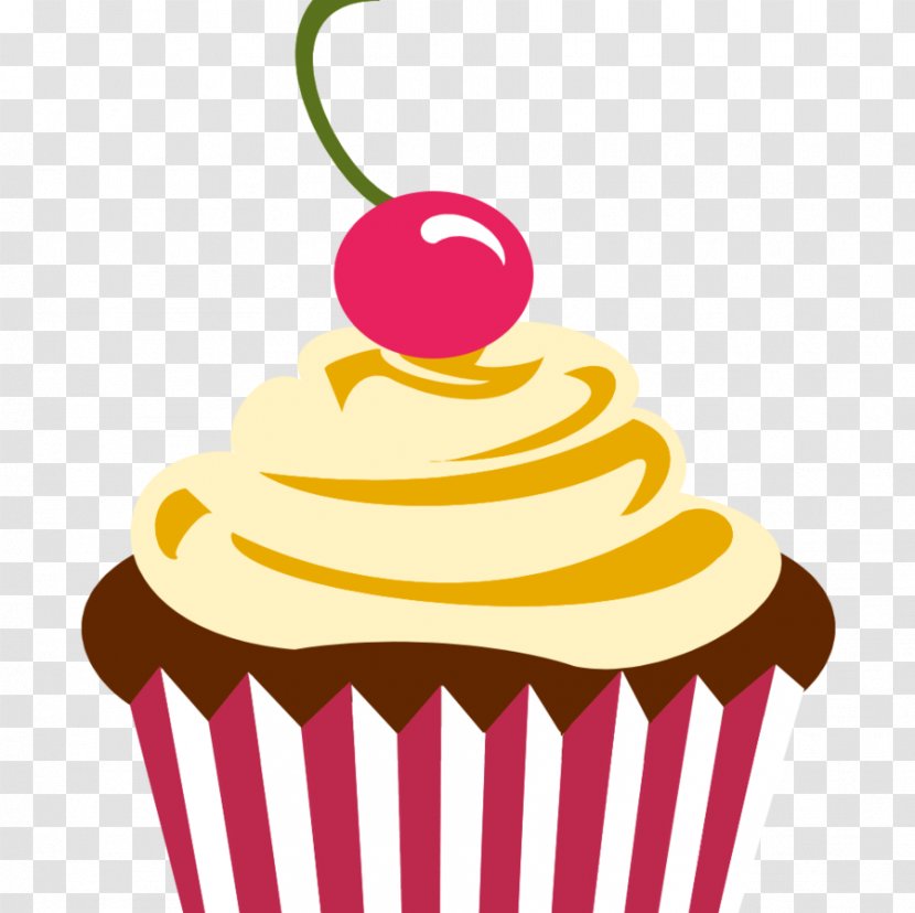 Cupcake Frosting & Icing Muffin Birthday Cake Chocolate Brownie Transparent PNG