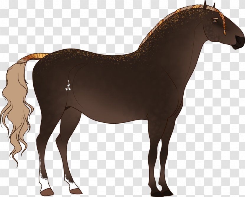 Mustang Mare Foal Stallion Rein - Horse Transparent PNG