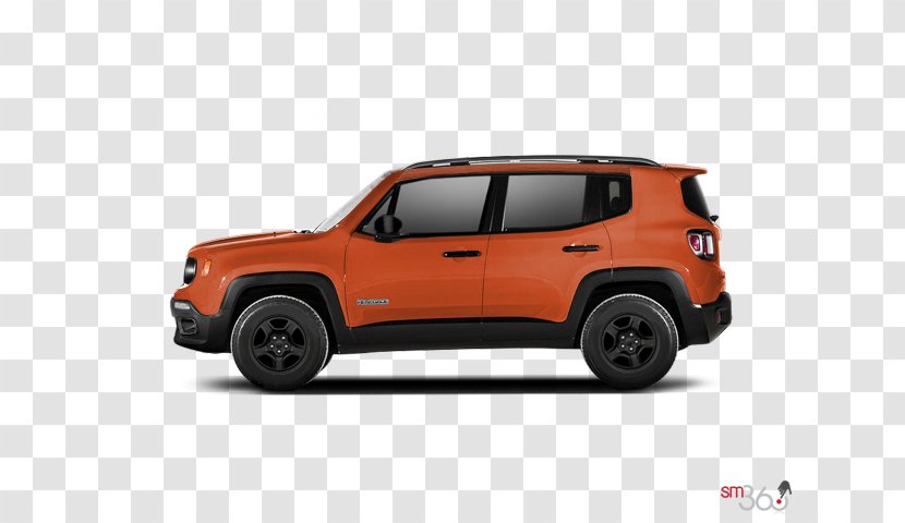 2016 Jeep Renegade Sport Mini Utility Vehicle Car - Automotive Design Transparent PNG