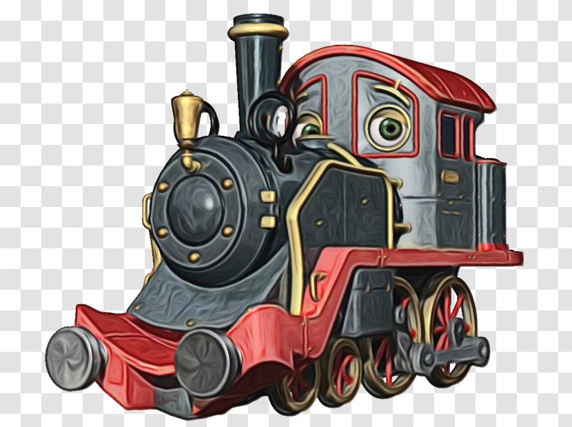 Train Locomotive Transport Vehicle Steam Engine - Rolling Stock Thomas The Tank Transparent PNG