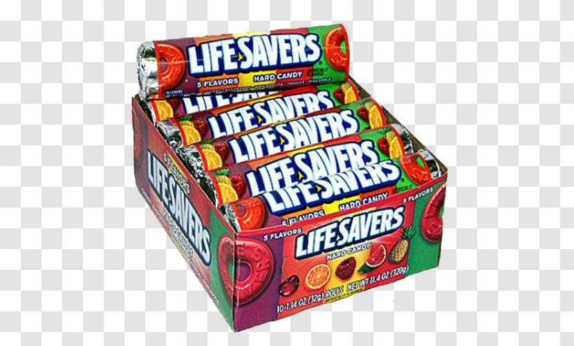 Hard Candy Life Savers Flavor Chewing Gum - Confectionery Transparent PNG