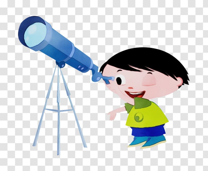 Communication Water Technology Behavior Design - Child - Telescope Transparent PNG