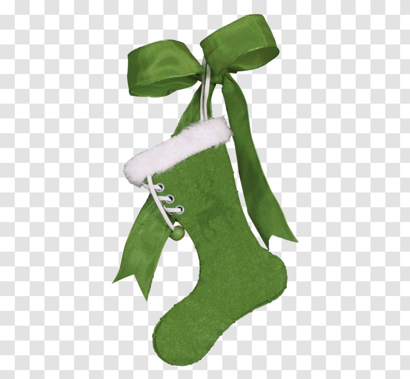 Christmas Ornament Sock Shoe - Leaf Transparent PNG