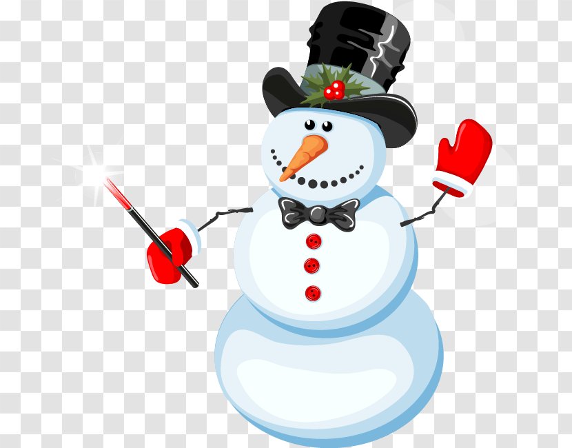 Snowman Christmas Clip Art - Illustrator - Hand Drawn Hat Pattern Transparent PNG