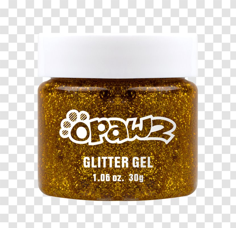 Glitter Dog Hair Gel Cat - Purple - Golden Sparkle Transparent PNG