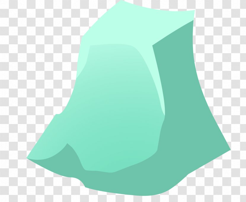 Turquoise Green Teal - Aqua - Rock Transparent PNG