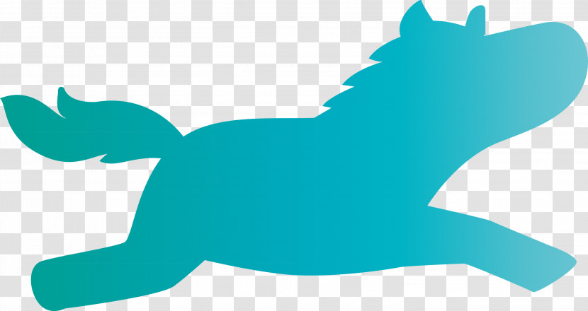 Dog Green Tail Fish Line Transparent PNG