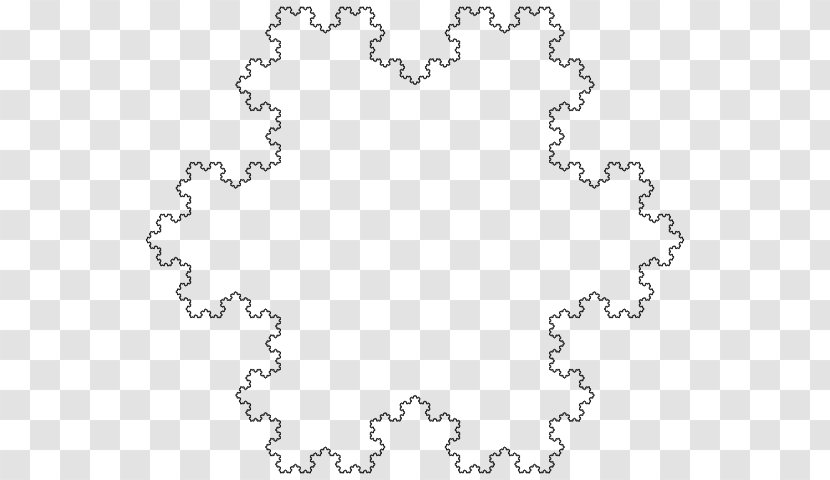 Koch Snowflake Fractal Mathematics Curve - Tree Transparent PNG