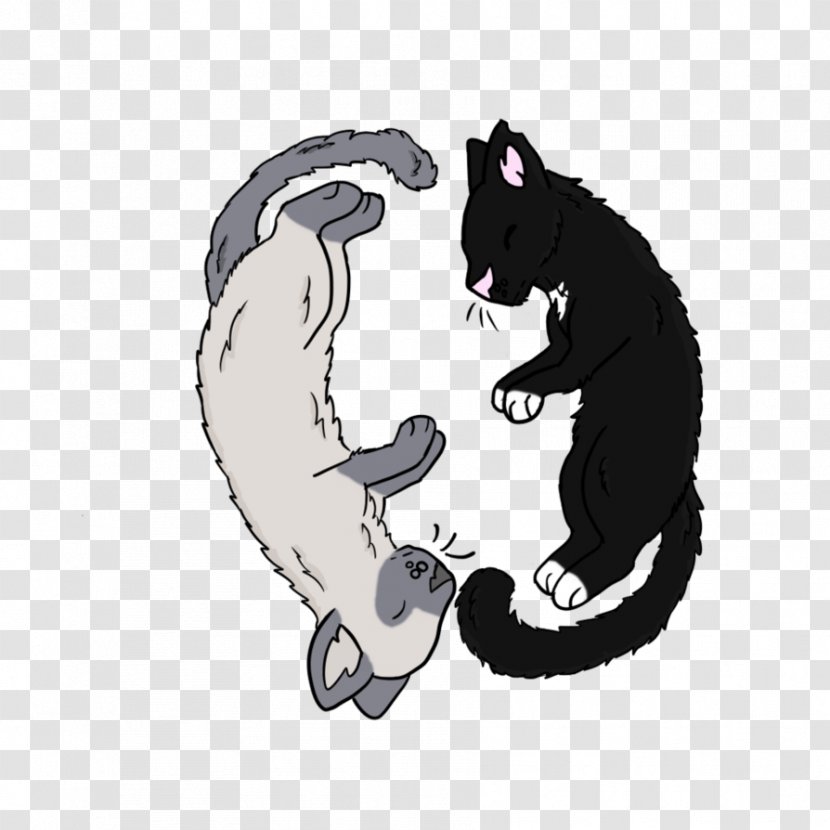 Whiskers Cat Yin And Yang Warriors - Small To Medium Sized Cats Transparent PNG