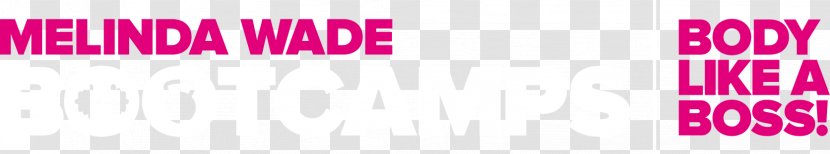 Logo Brand Banner Line Pattern - Pink Boot Camp Transparent PNG