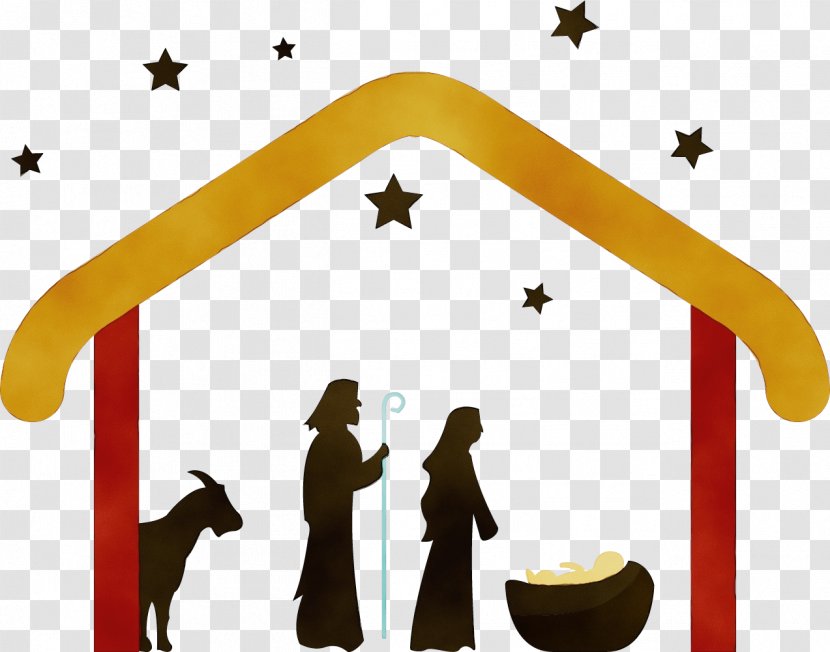 Christmas And New Year Background - Silhouette Interior Design Transparent PNG