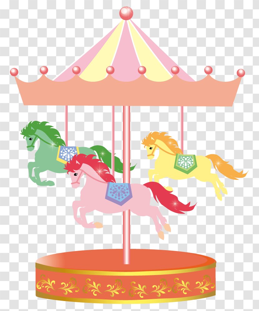 New Year Card Clip Art - Recreation - Merry-go-round Transparent PNG