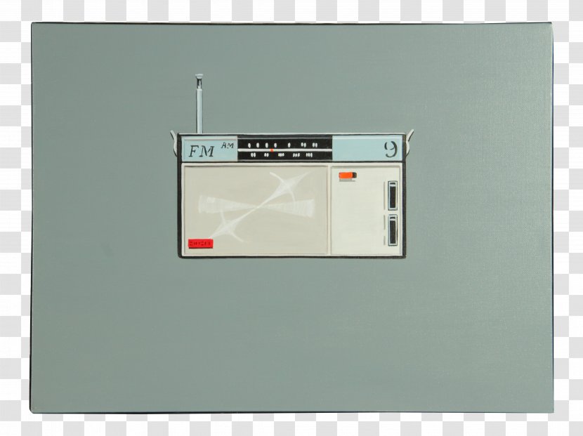 Transistor Radio 1960s - Painting Transparent PNG
