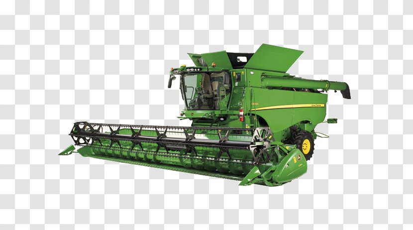 John Deere Model 4020 Combine Harvester Agriculture Tractor - Agricultural Machinery Transparent PNG