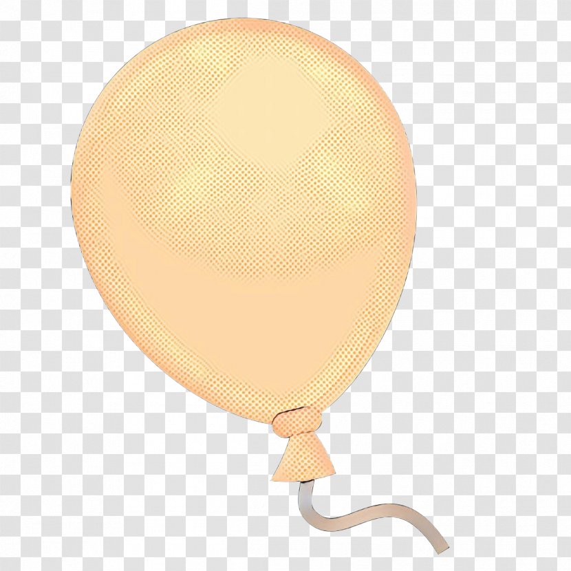 Orange - Retro - Beige Balloon Transparent PNG