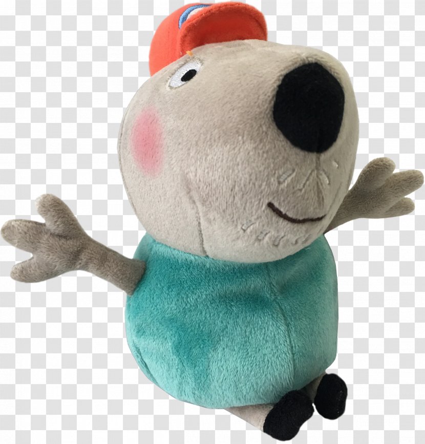 Grandad Dog Stuffed Animals & Cuddly Toys Grandpa Pig - Beanie Transparent PNG
