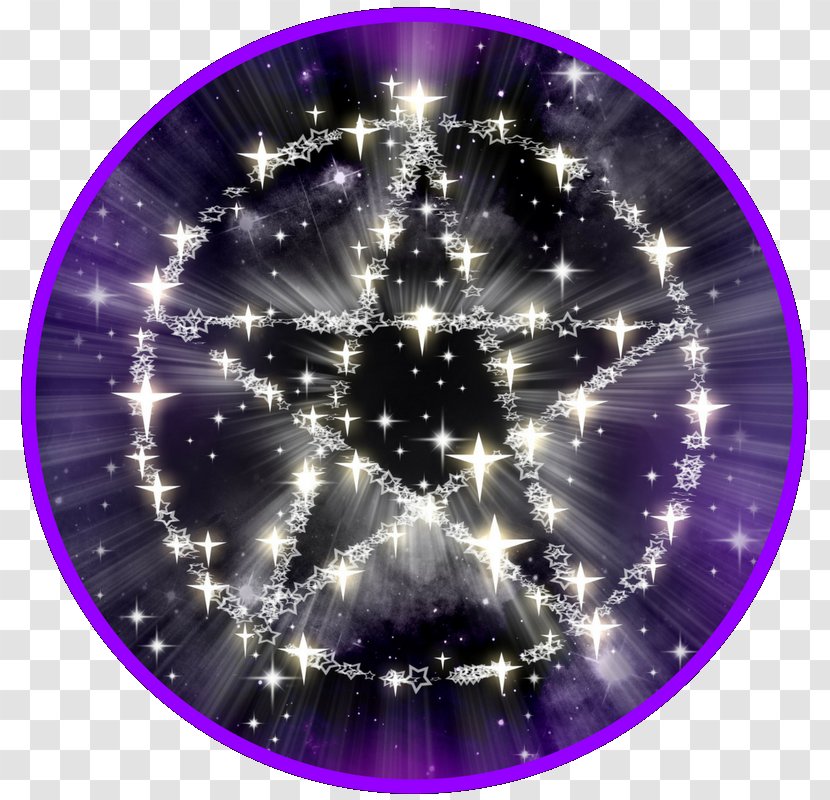 Pentagram Witchcraft Magic Religion Supernatural - Frame - Voyance Transparent PNG
