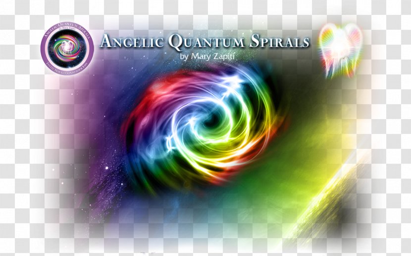 Angelic Quantum Spirals The Science Of Angels Graphic Design Knowledge - Computer Transparent PNG