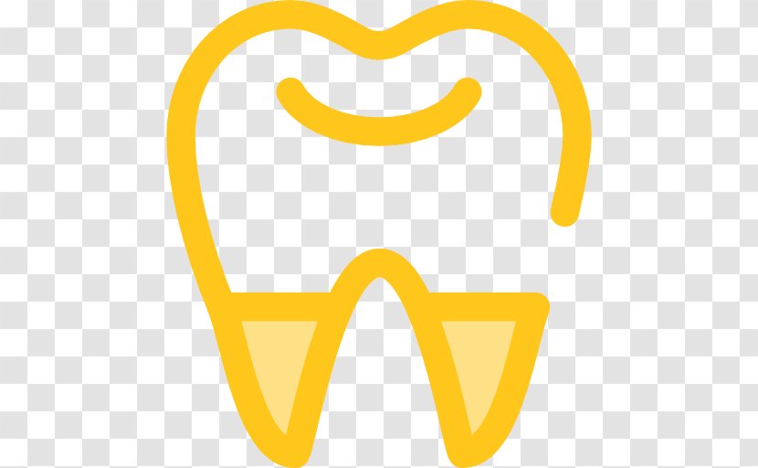 Human Tooth Clip Art - Yellow - Smiley Transparent PNG