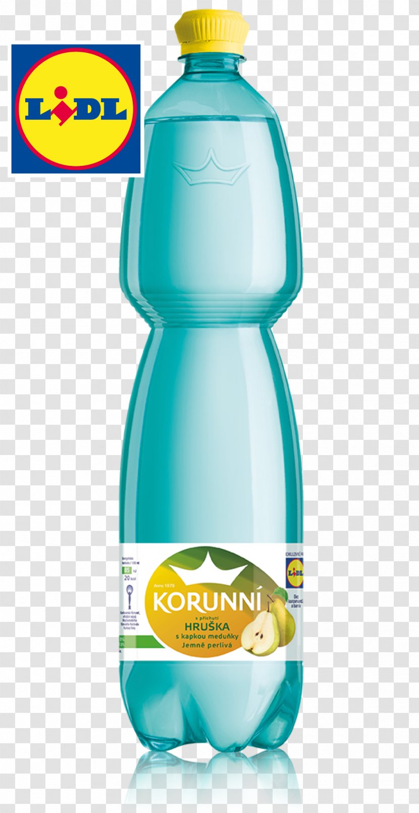 Korunní Water Bottles Mineral Carbonated - Bottled - Lemon Balm Transparent PNG
