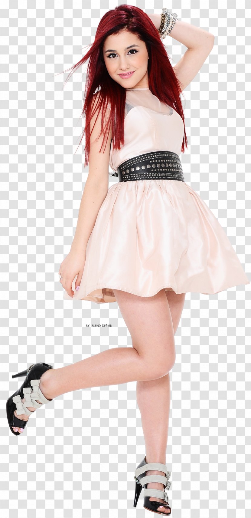 Ariana Grande Victorious Cat Valentine Put Your Hearts Up Nickelodeon - Flower Transparent PNG
