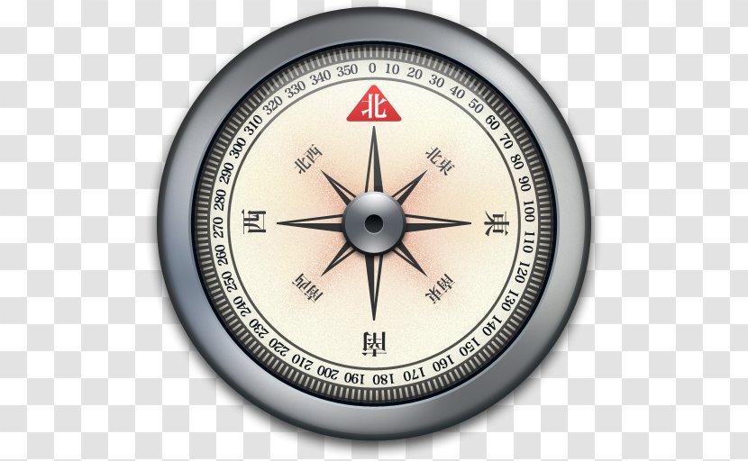 Compass Rose - Clock Transparent PNG