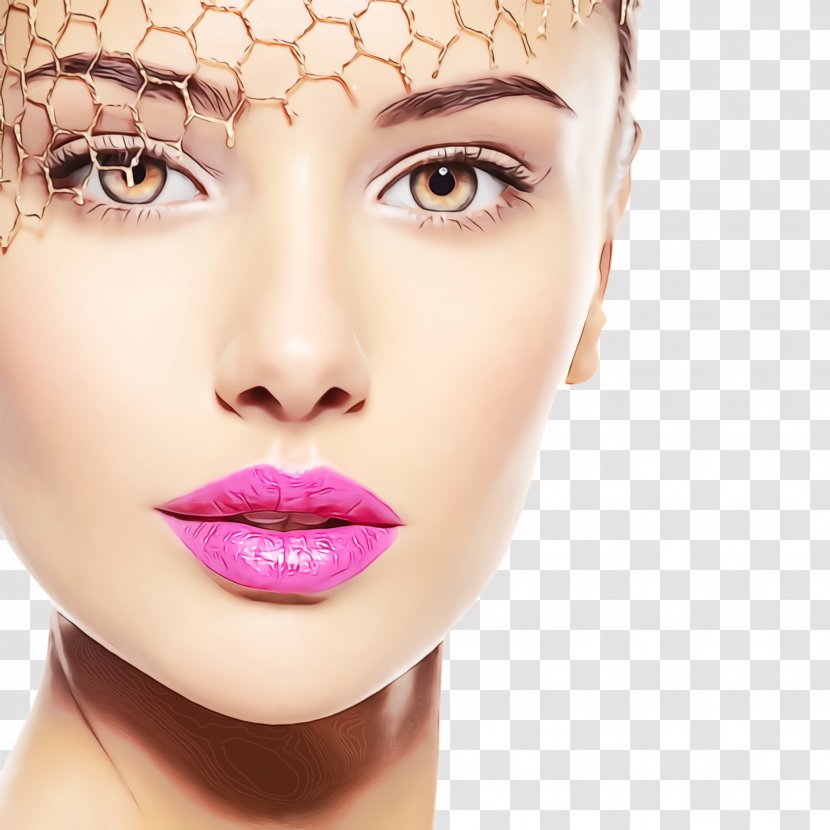 Face Lip Eyebrow Cheek Skin - Forehead - Head Transparent PNG