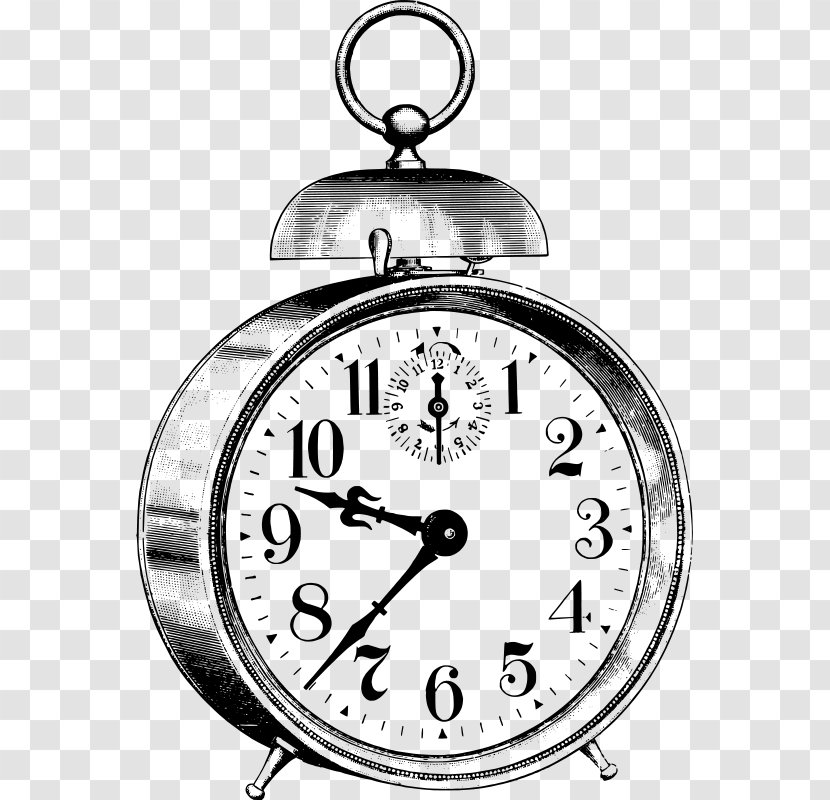 Alarm Clocks Clock Face Clip Art - Cartoon Transparent PNG