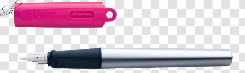 Lamy Nexx Fountain Pen Medium Nib Silber Pink - Office Supplies - Watercolor Cosmetics Transparent PNG