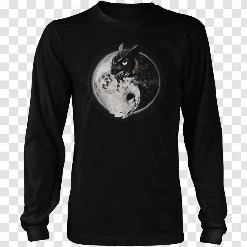 Long-sleeved T-shirt Hoodie - Sweatshirt - Wicca Transparent PNG