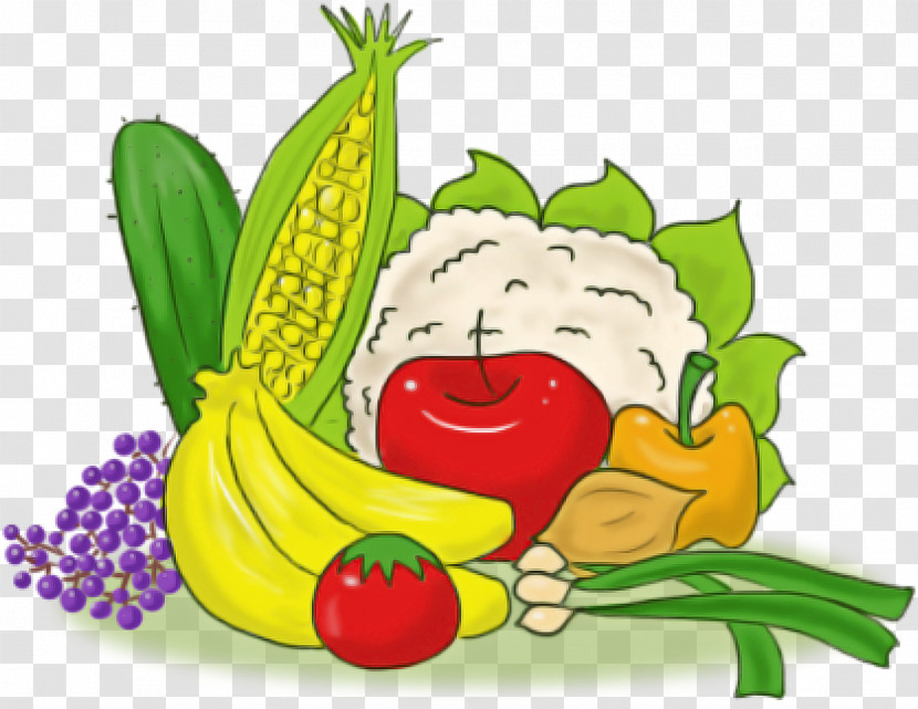 Natural Foods Vegetable Food Group Cartoon Vegan Nutrition Transparent PNG
