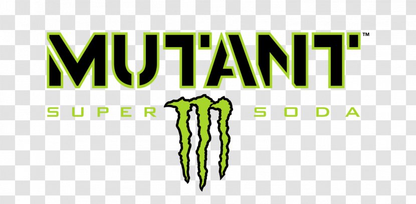 Logo Mutant Fizzy Drinks Monster Brand - Energy Transparent PNG