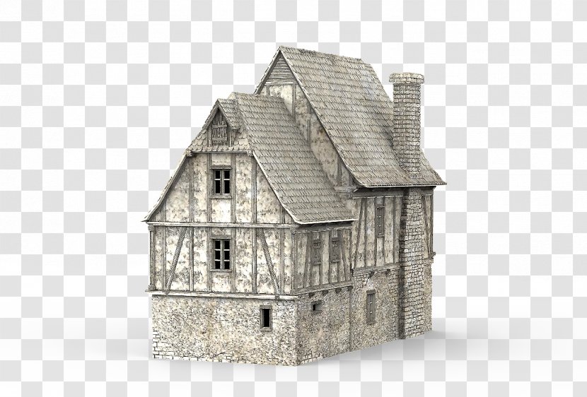 Middle Ages Medieval Architecture House Building - Cottage - Minecraft Transparent PNG
