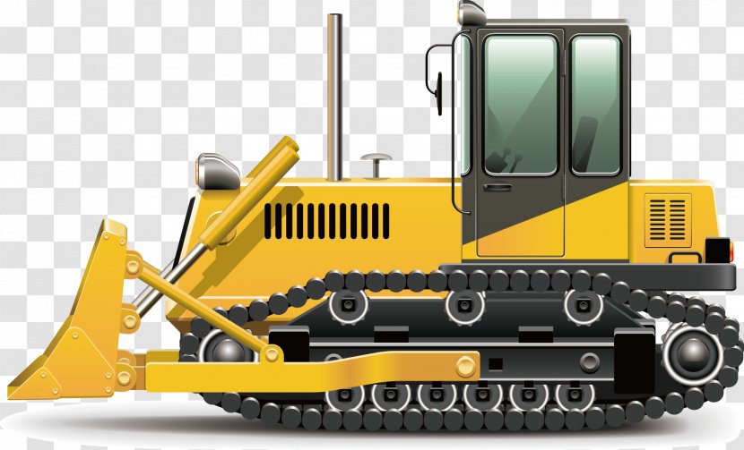 Caterpillar Inc. Heavy Equipment Architectural Engineering Excavator - Machine - Bulldozer Transparent PNG