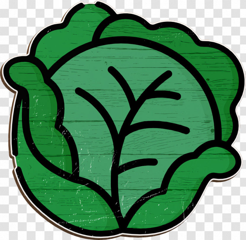 Cabbage Icon Vegetarian Icon Fruits & Vegetables Icon Transparent PNG