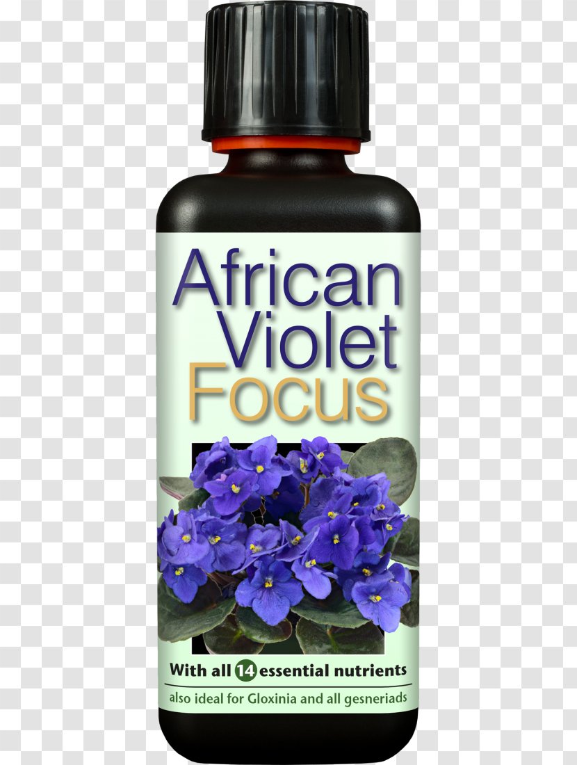 Nutrient African Violets Gloxinia Fertilisers - Liquid Transparent PNG