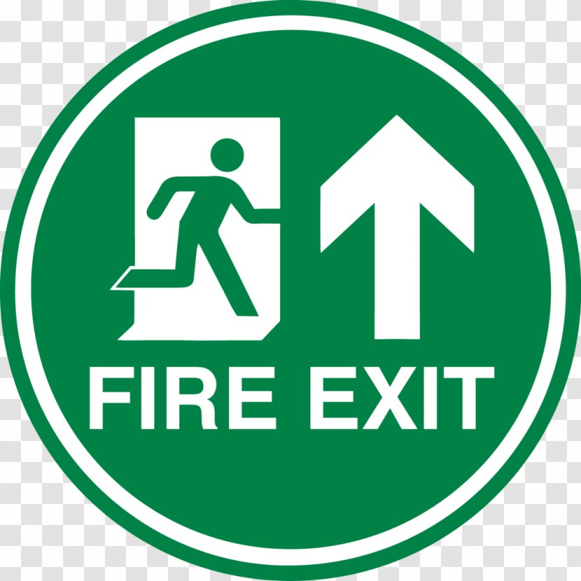 Exit Sign Emergency Fire Escape Building Arrow - Brand Transparent PNG