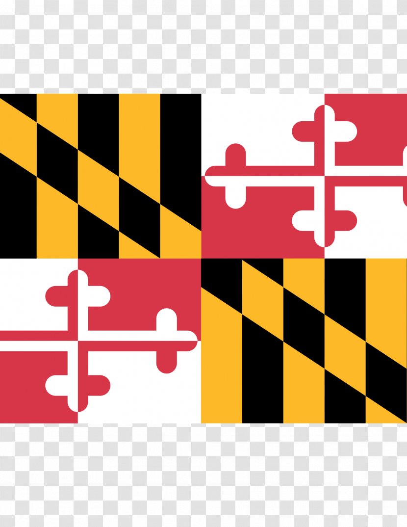 Flag Of Maryland The United States State - Background Christmas Transparent PNG