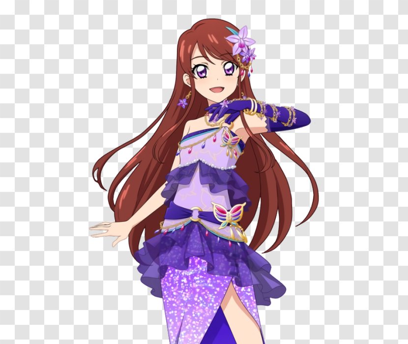 Aikatsu! Ran Shibuki Aikatsu Stars! Aoi Kiriya Ichigo Hoshimiya - Silhouette - If I The Circus Transparent PNG