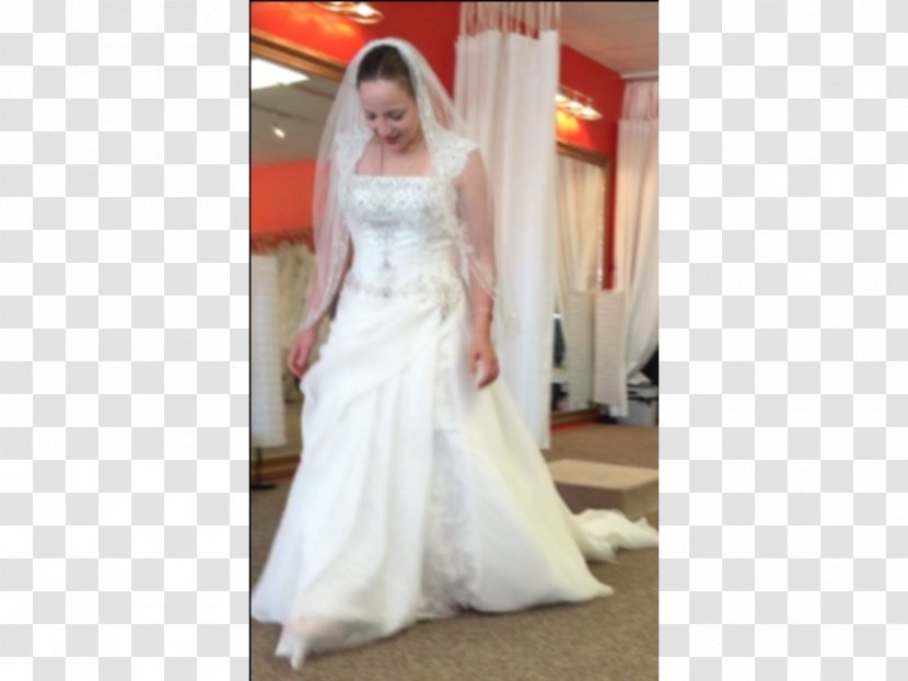 Wedding Dress Shoulder Gown - Frame - White Transparent PNG