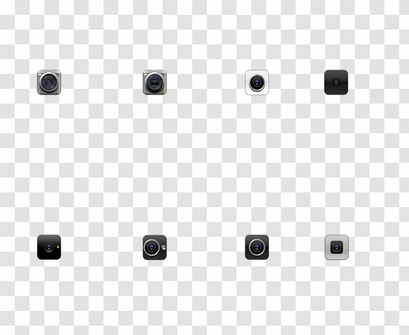 Line Point Angle Black And White - Pattern - Eight Combinations Of Camera Transparent PNG