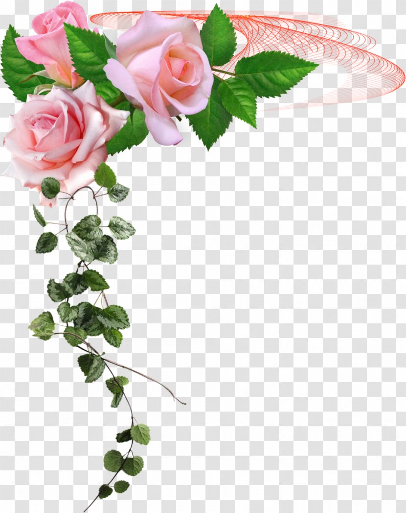 Garden Roses Floral Design Cut Flowers - Flower Bouquet Transparent PNG