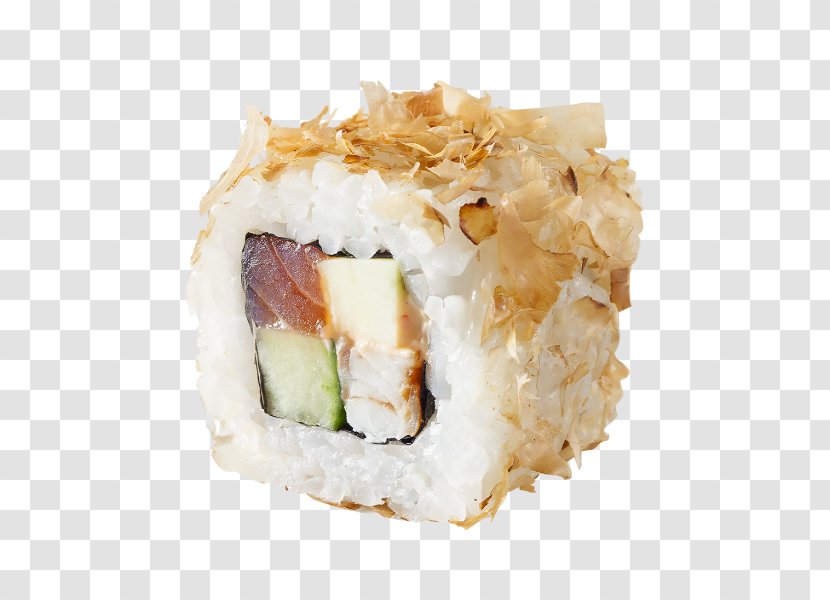 California Roll Makizushi Sushi Tempura Salmon - Asian Food Transparent PNG
